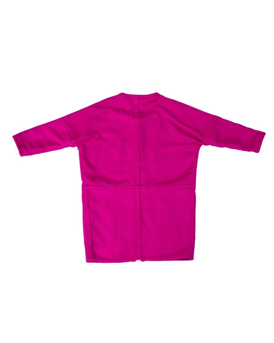 women's pink wool chore coat