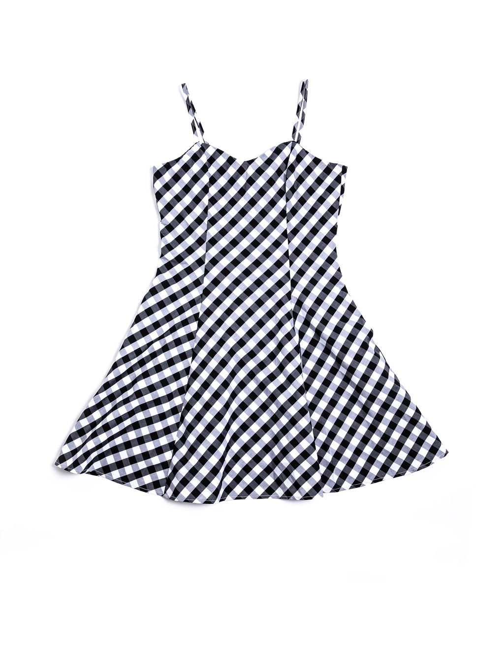 Gingham Skater Dress - The Skater Dress is full of tricks — a silhouette fit for cocktail parties, enough length to keep you covered when you’re catching air, and pockets. It’s fun to twirl in, too. What more does a skater girl (or skater girl at heart) need?